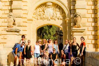 English language guided tour of Mdina