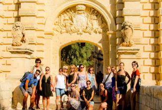 English language guided tour of Mdina