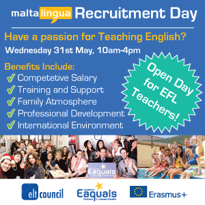 English teaching jobs in Malta