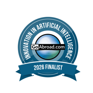 GoAbroad Innovation Awards Finalist 2026 - Artificial Intelligence