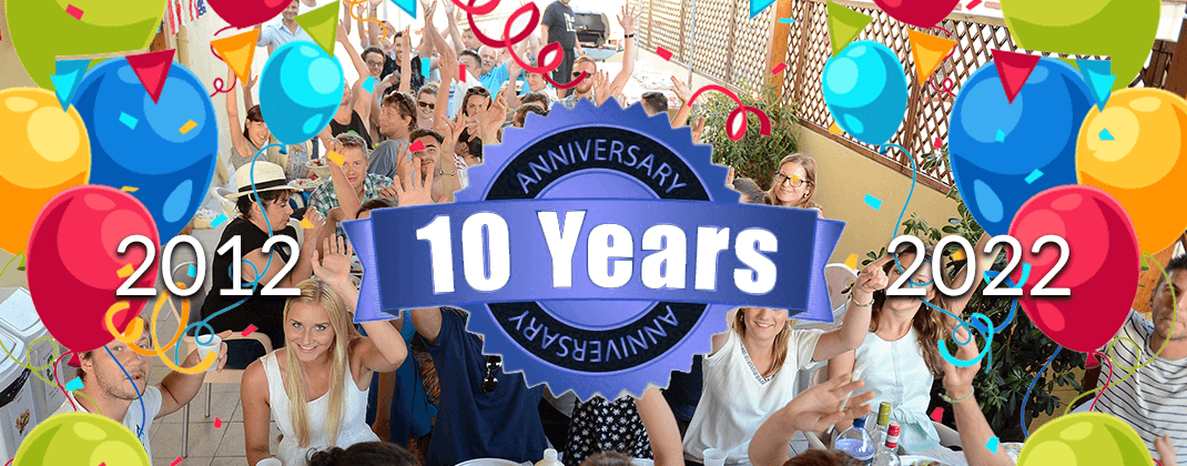10th Anniversary - Celebrate with us 