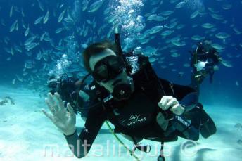 Diving in Malta