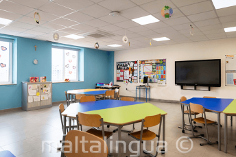 Bright airy classrooms