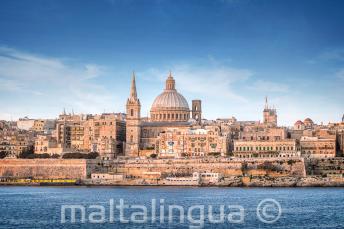 View of Valletta from the Sliema Ferry