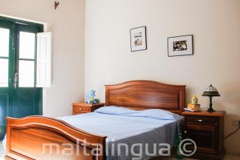 A bedroom in homestay accommodation in St Julains