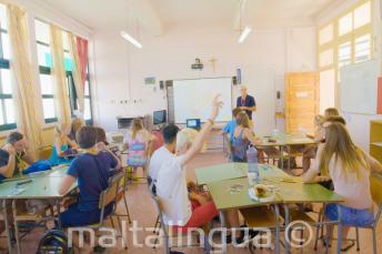 Summer school classroom