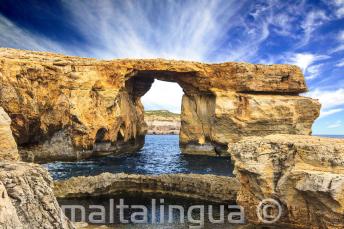 The Azure Window in Gozo