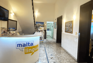 Malta English language school reception