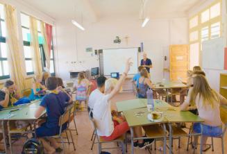 Summer school classroom