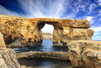 The Azure Window in Gozo